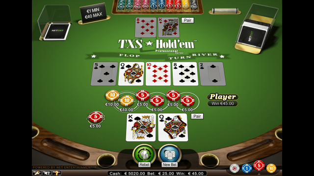 Бонусная игра TXS Hold'em Pro Series 7