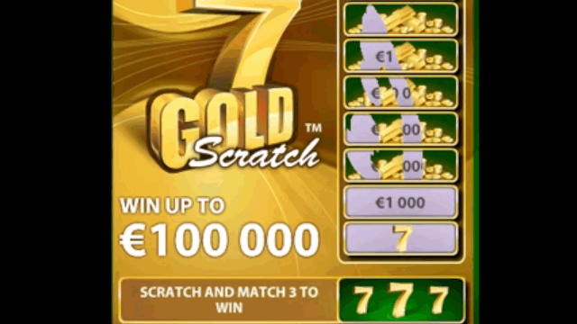 Характеристики слота 7 Gold Scratch 7